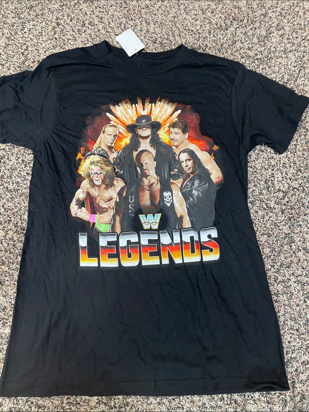 Men's Black 'Legends' Graphic T-Shirt Size Small NWT